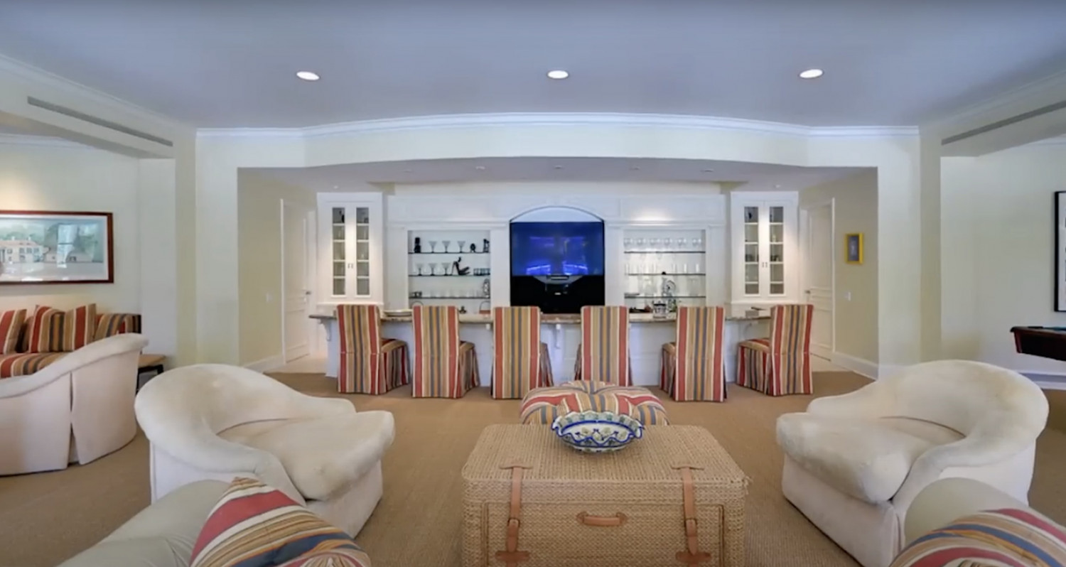 Luxury entertainment lounge for private gatherings and events.